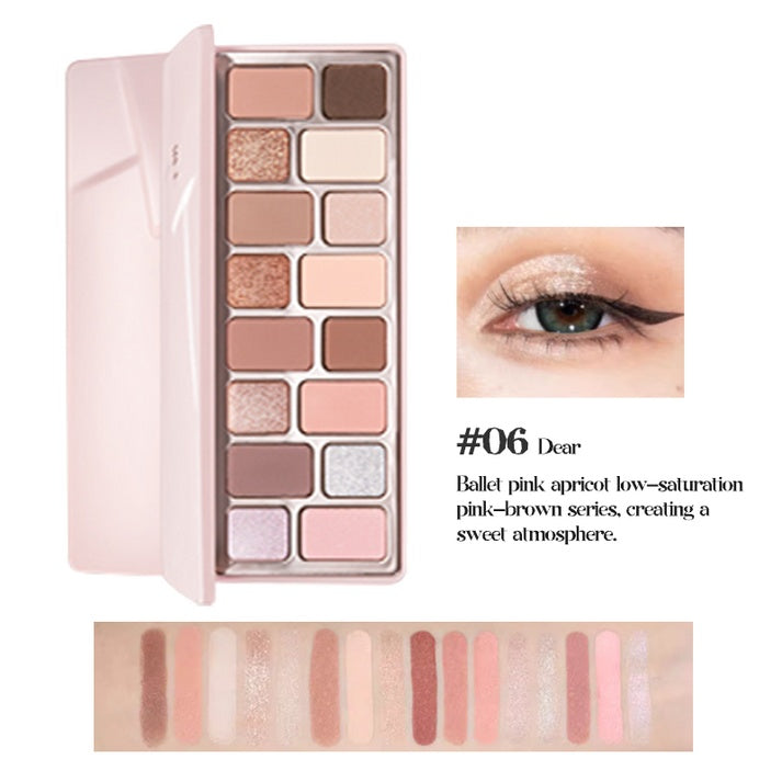 chéeryep 16-Color Natural Star Eye Shadow Palette