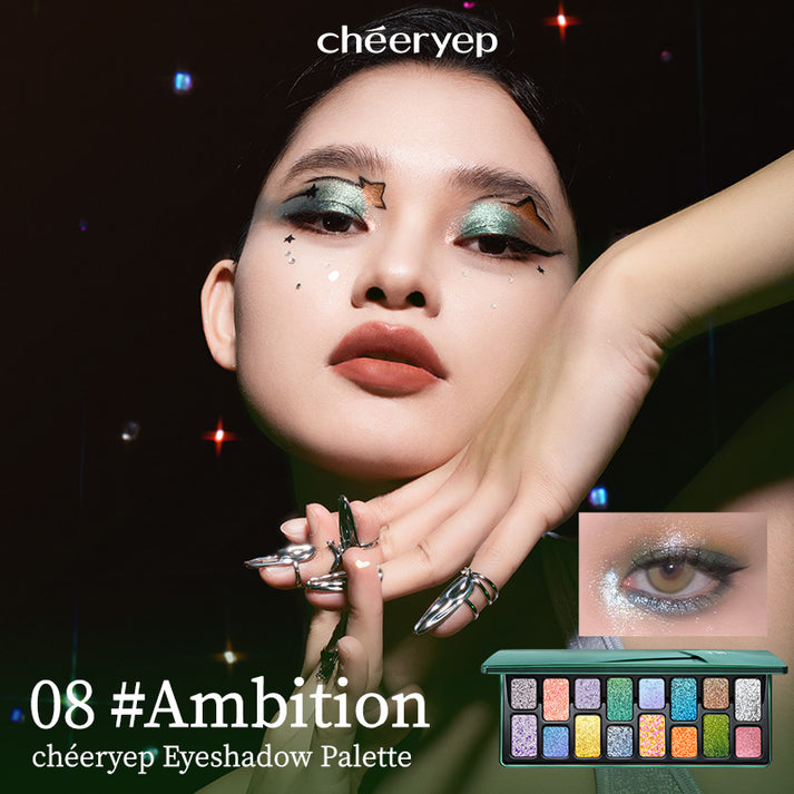 chéeryep 16-Color Natural Star Eye Shadow Palette
