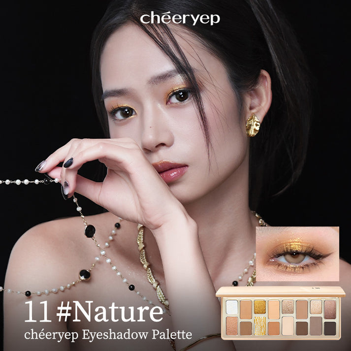 chéeryep 16-Color Natural Star Eye Shadow Palette