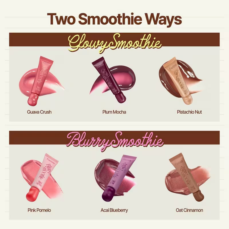 Fwee BLURRY Smoothie Tinted Lip Balm (4 Colors)