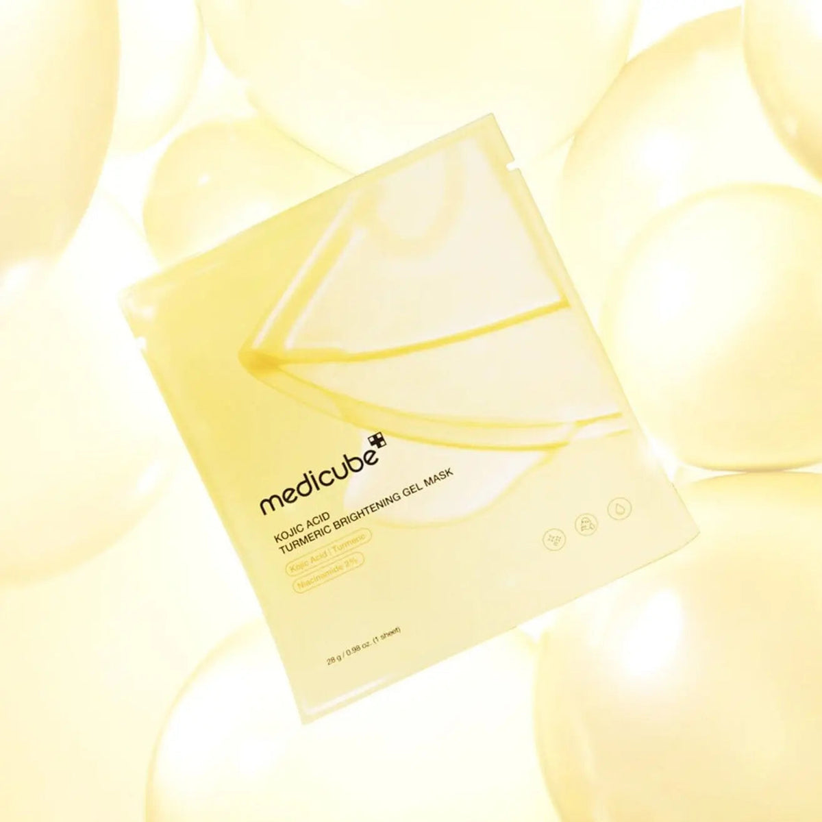 medicube Kojic Acid Turmeric Brightening Gel Mask