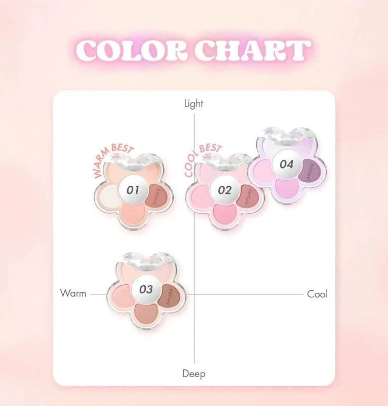 AMUSE Flora Eye Palette 4.5g