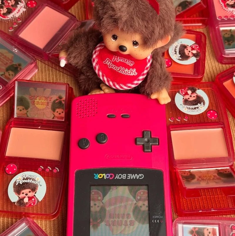 AMUSE Game Station Lip & Cheek Healthy Balm [Monchhichi Limited Edition]
