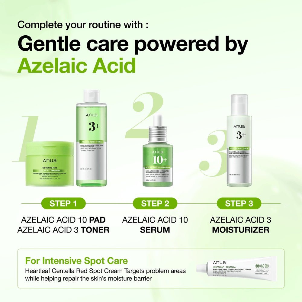 Anua Azelaic Acid 10 Hyaluron Redness Soothing Serum 30ml