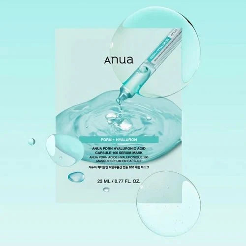ANUA PDRN Hyaluron 100 Serum Mask 1pc