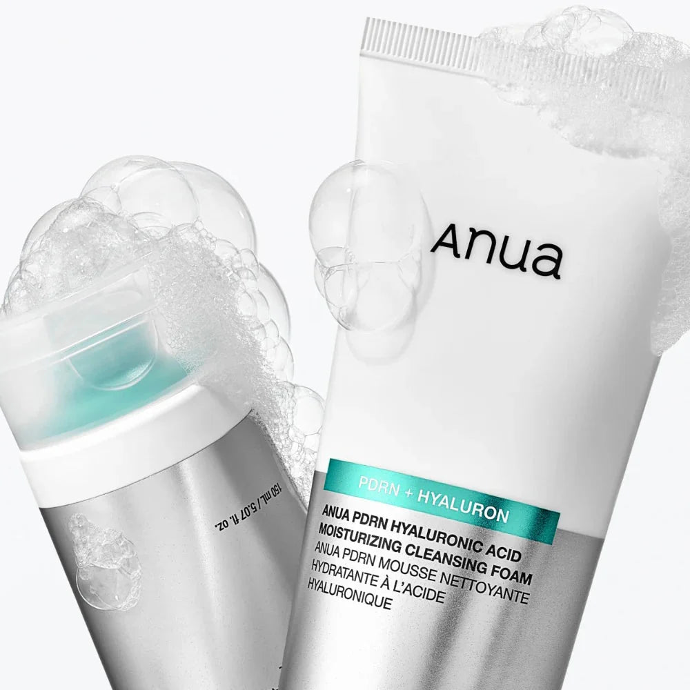 Anua PDRN Hyaluronic Acid Moisturizing Cleansing Foam 150ml