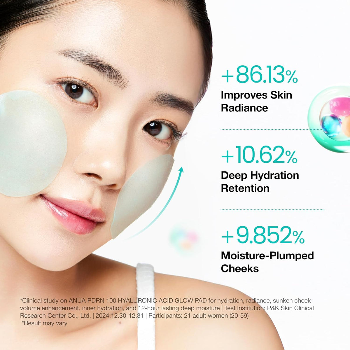 Anua PDRN Hyaluronic Glow Pad 60 pads