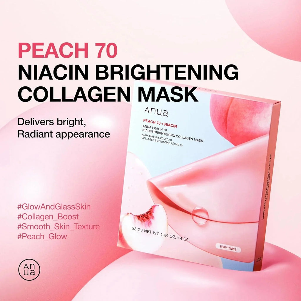 Anua Peach 70 Niacin Brightening Collagen Mask