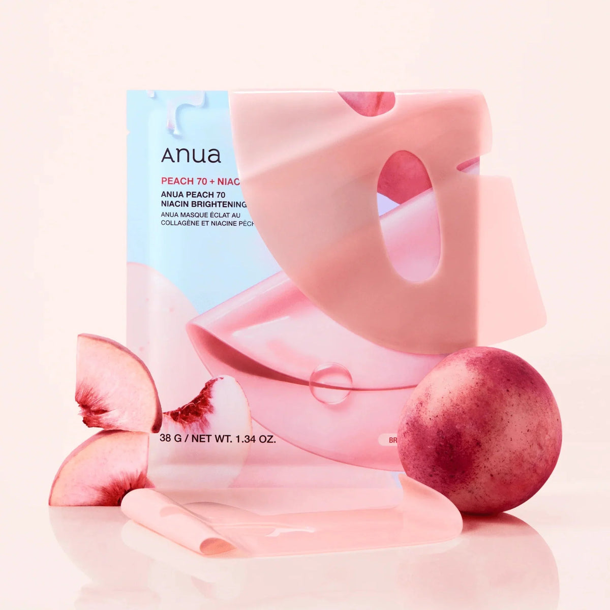 Anua Peach 70 Niacin Brightening Collagen Mask