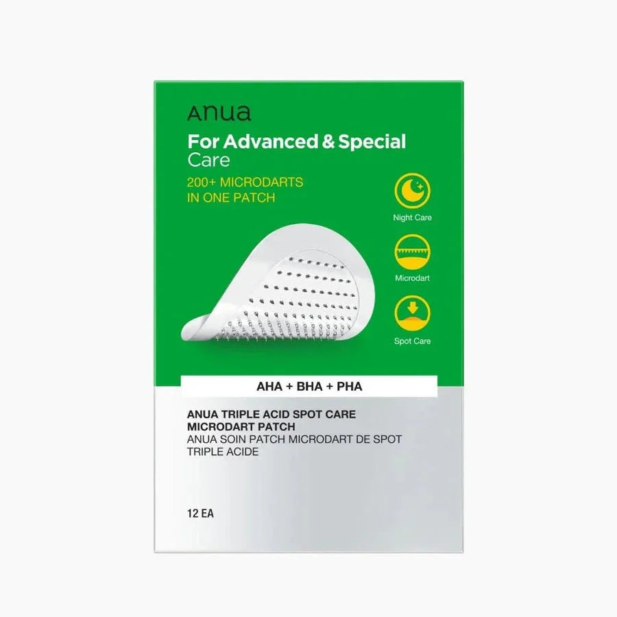 Anua Triple Acid Spot Care Microdart Patch 12pcs