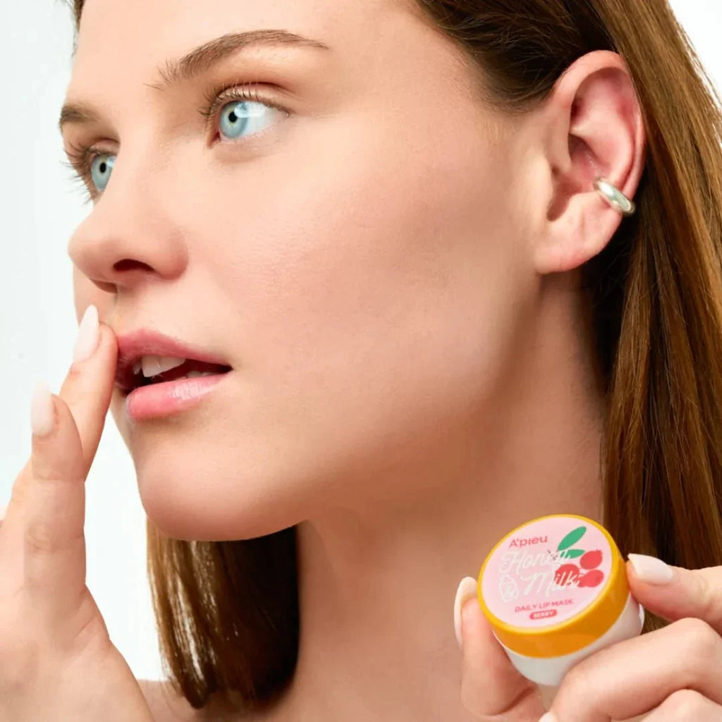 APIEU Honey & Milk Daily Lip Mask (Honey / Peach) 6g