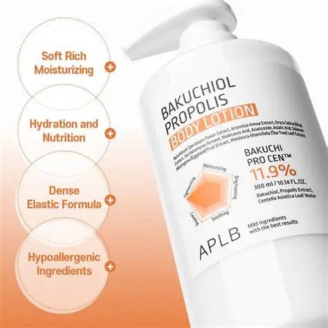 APLB Bakuchiol Propolis Body Lotion 300ml