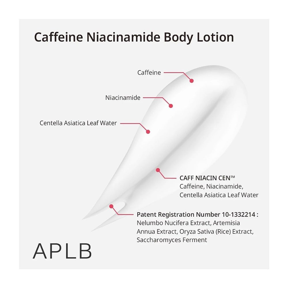 APLB Caffeine Niacinamide Body Lotion 300ml