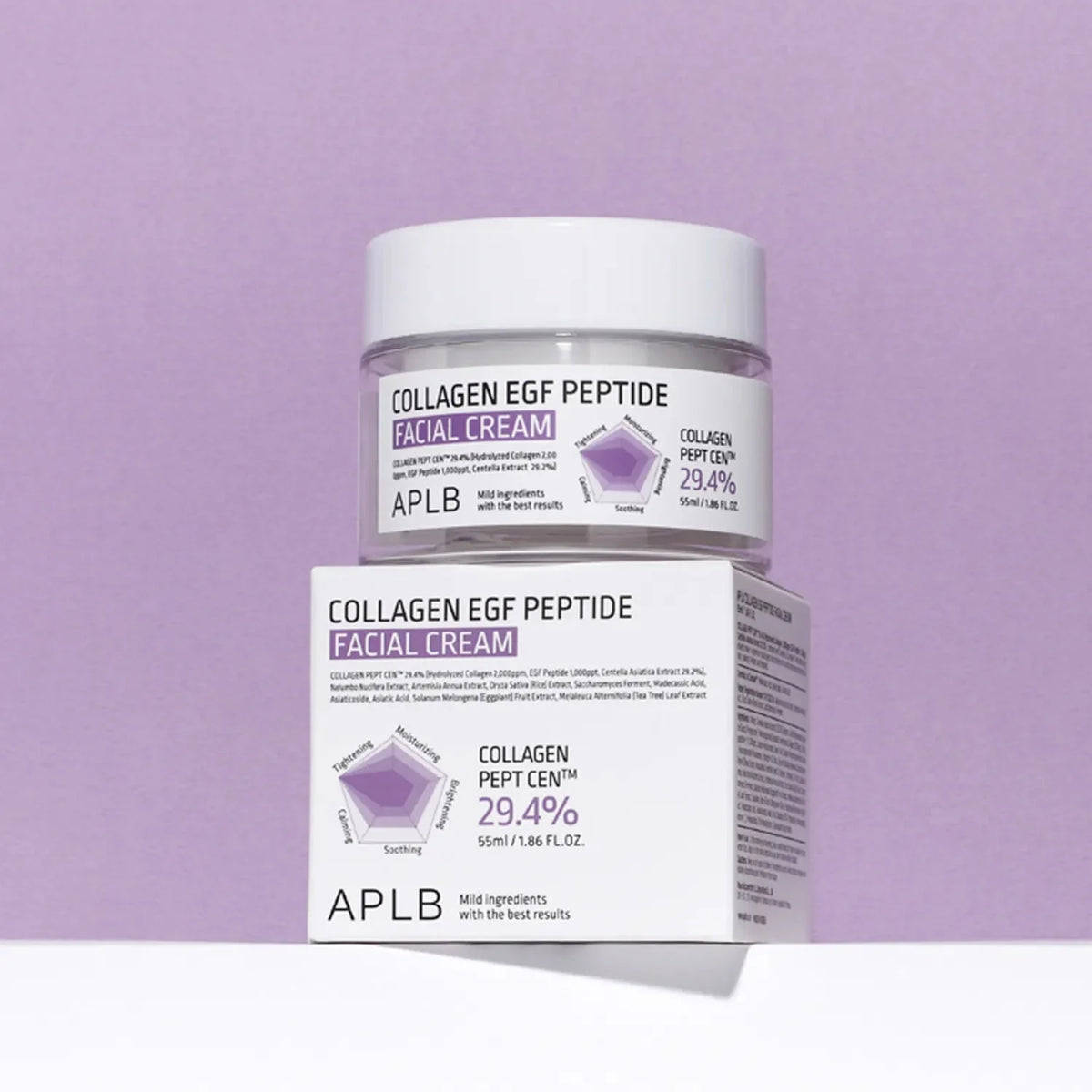 APLB Collagen EGF Peptide Facial Cream 55ml