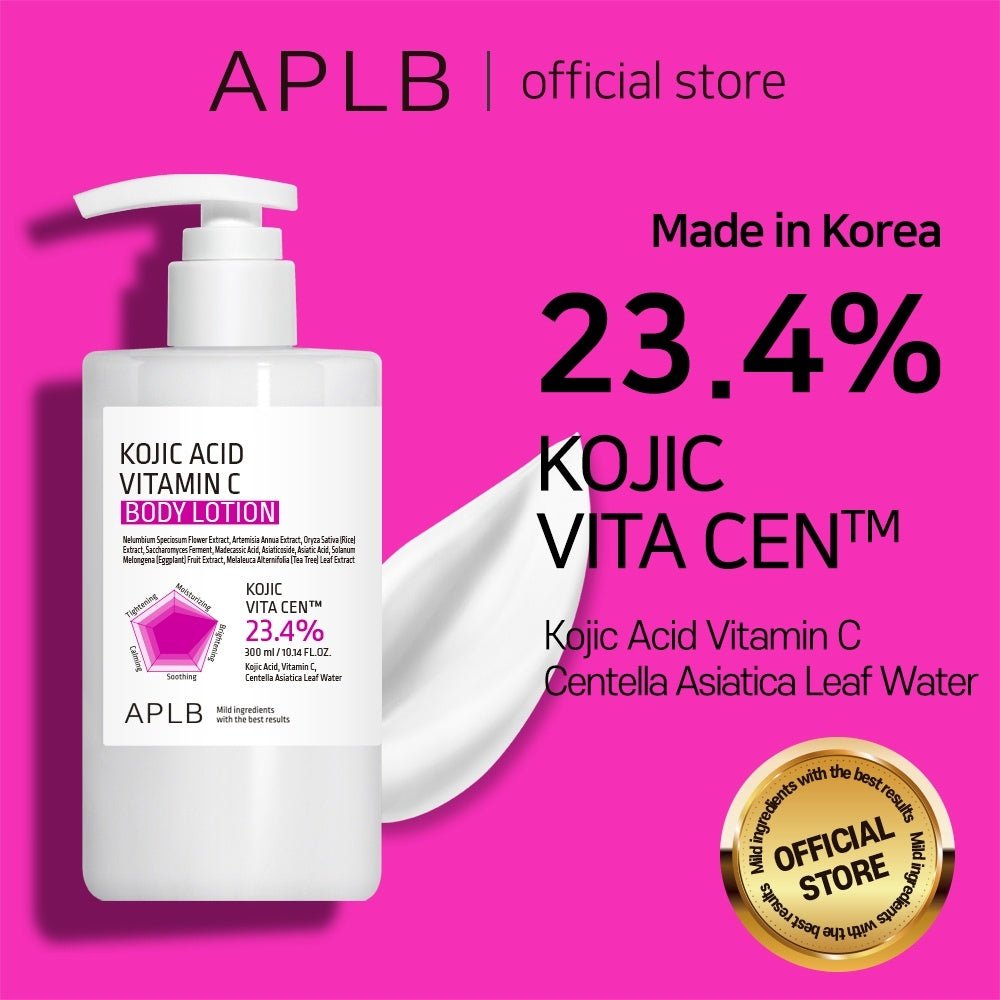 APLB Kojic Acid Vitamin C Body Lotion 300ml