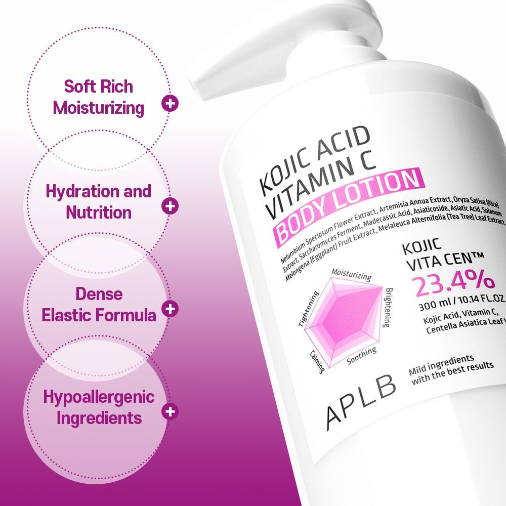 APLB Kojic Acid Vitamin C Body Lotion 300ml