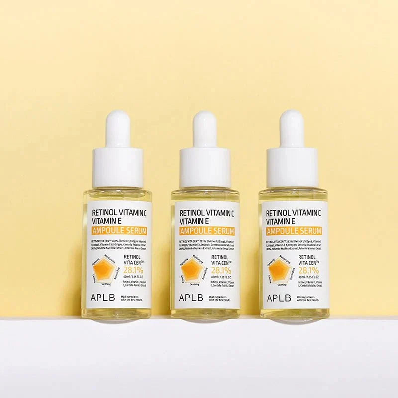 APLB Retinol Vitamin C Vitamin E Ampoule Serum 40ml