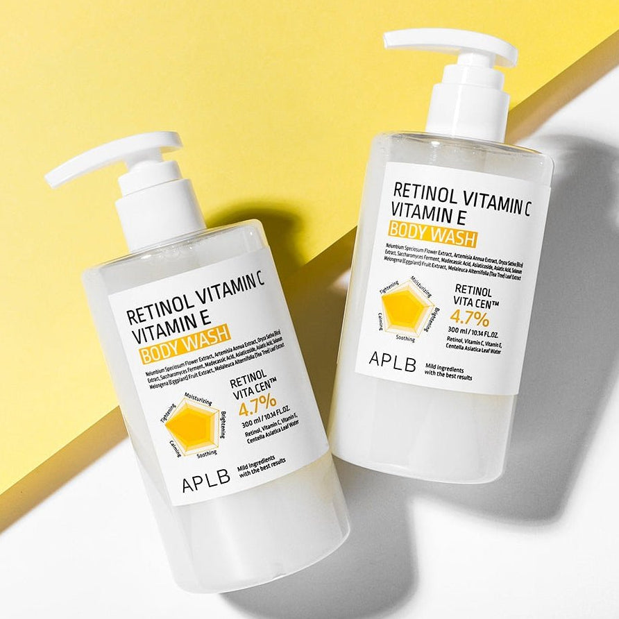APLB Retinol Vitamin C Vitamin E Body Wash 300ml