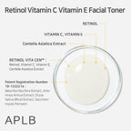 APLB Retinol Vitamin C Vitamin E Facial Toner 160ml