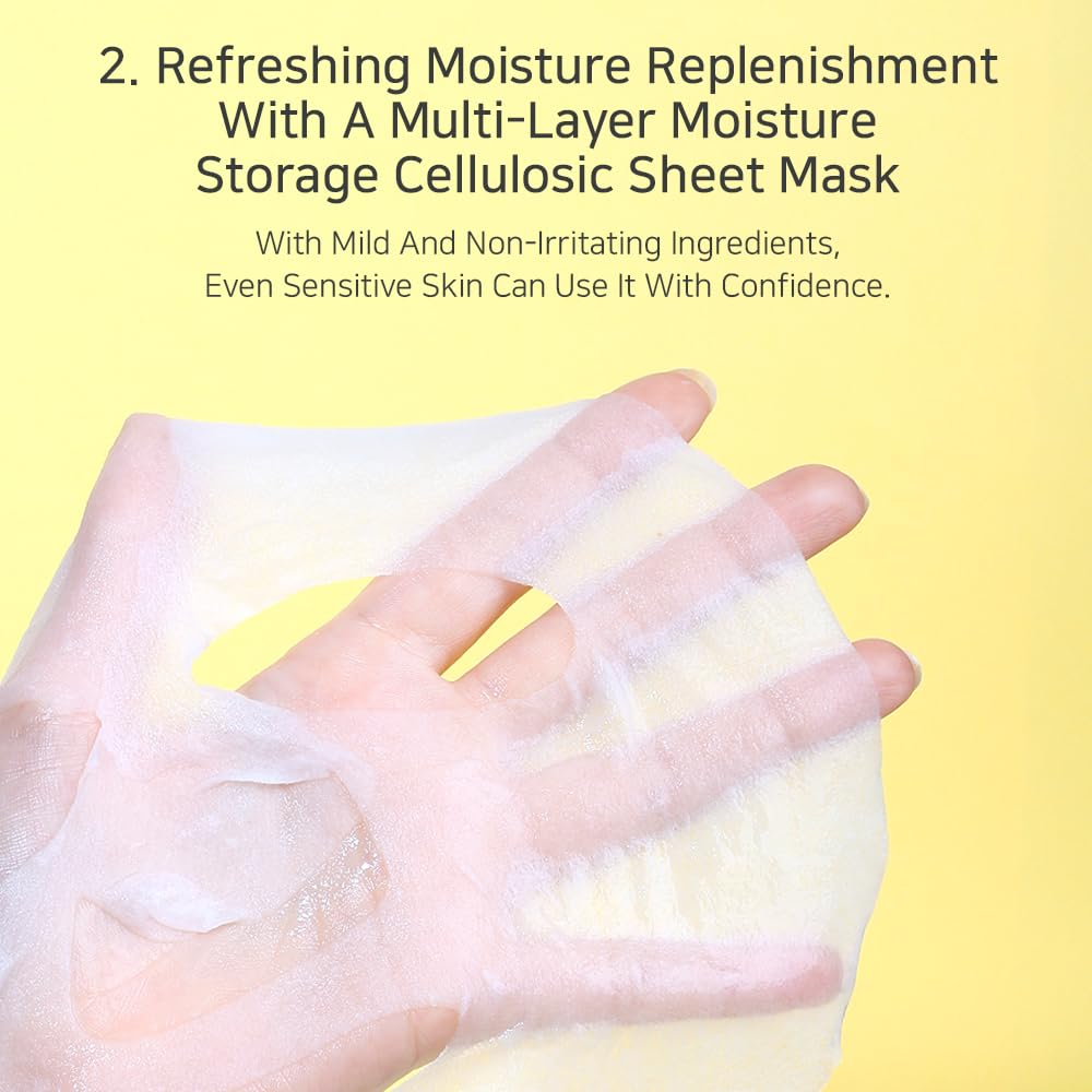 APLB Retinol Vitamin C Vitamin E Sheet Mask Set 10 Sheets