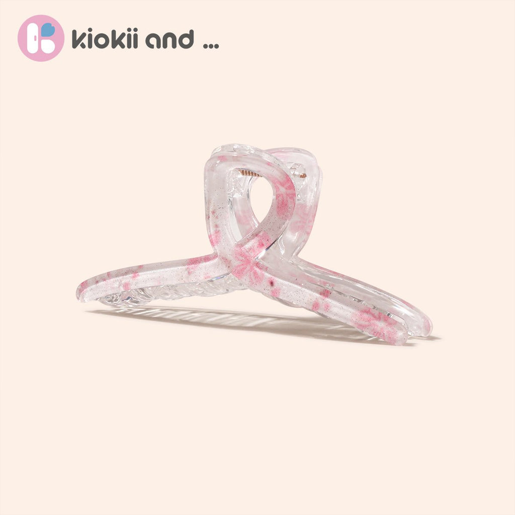 Arch 14 Marbled Flora Claw Clip 1pc