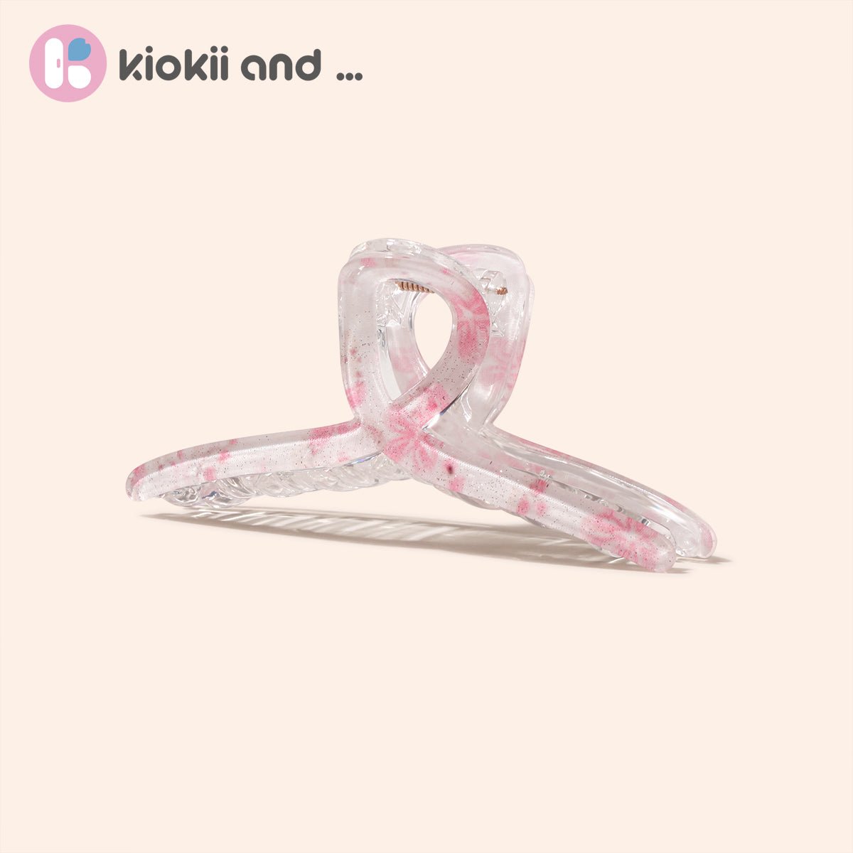 Arch 14 Marbled Flora Claw Clip 1pc
