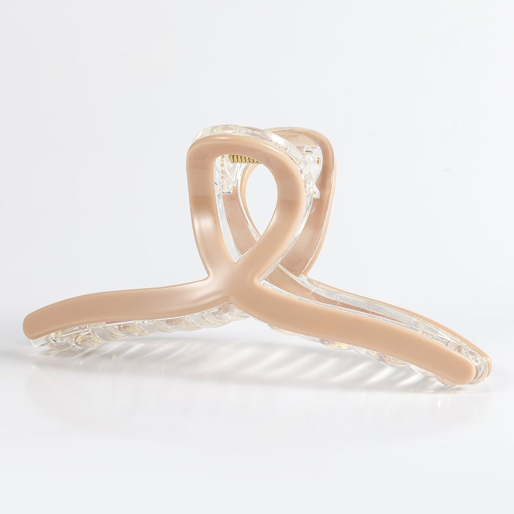 Arch14 Crystal Loop Hair Claw Acrylic Claw Clip 1pc