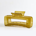 Arch14 Everyday Rectangle Acrylic Claw Clip 1pc