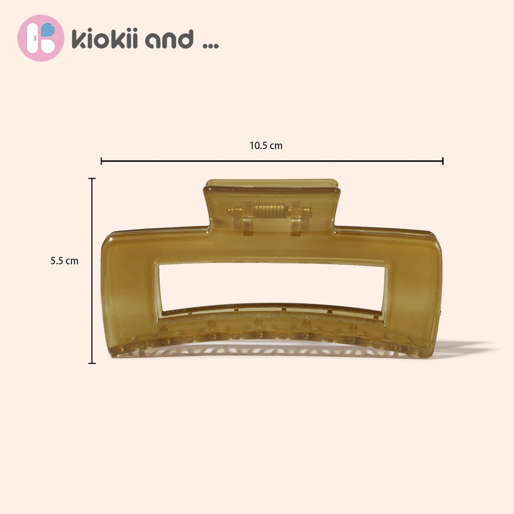 Arch14 Everyday Rectangle Acrylic Claw Clip 1pc
