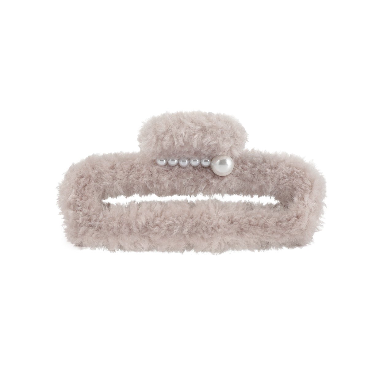 Arch14 Fuzzy Rectangle Claw Clips 1pc