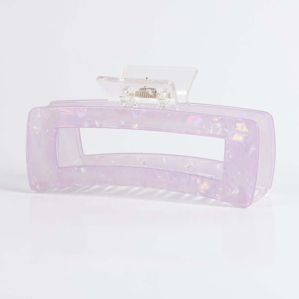 Arch14 Holographic Shine Rectangle Claw Clip 1pc
