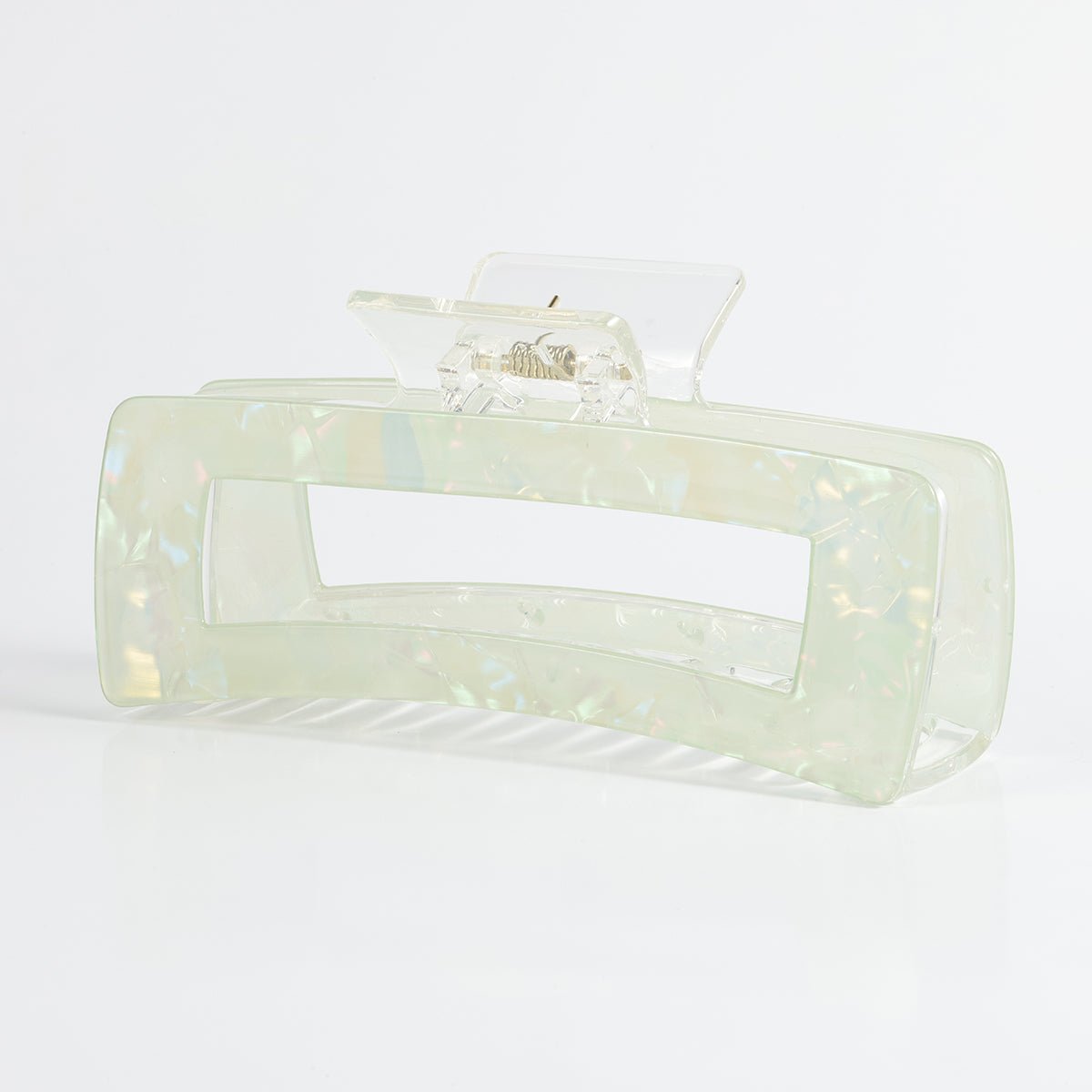 Arch14 Holographic Shine Rectangle Claw Clip 1pc