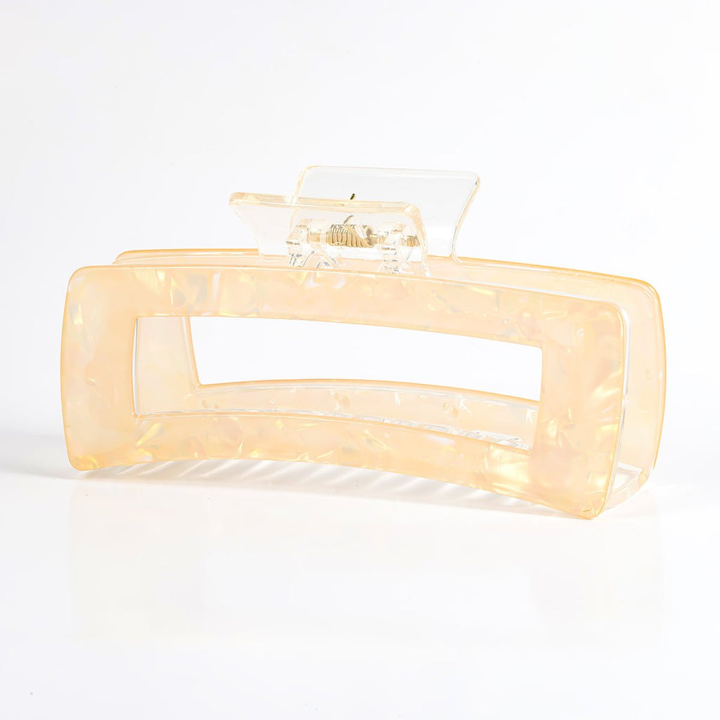 Arch14 Holographic Shine Rectangle Claw Clip 1pc