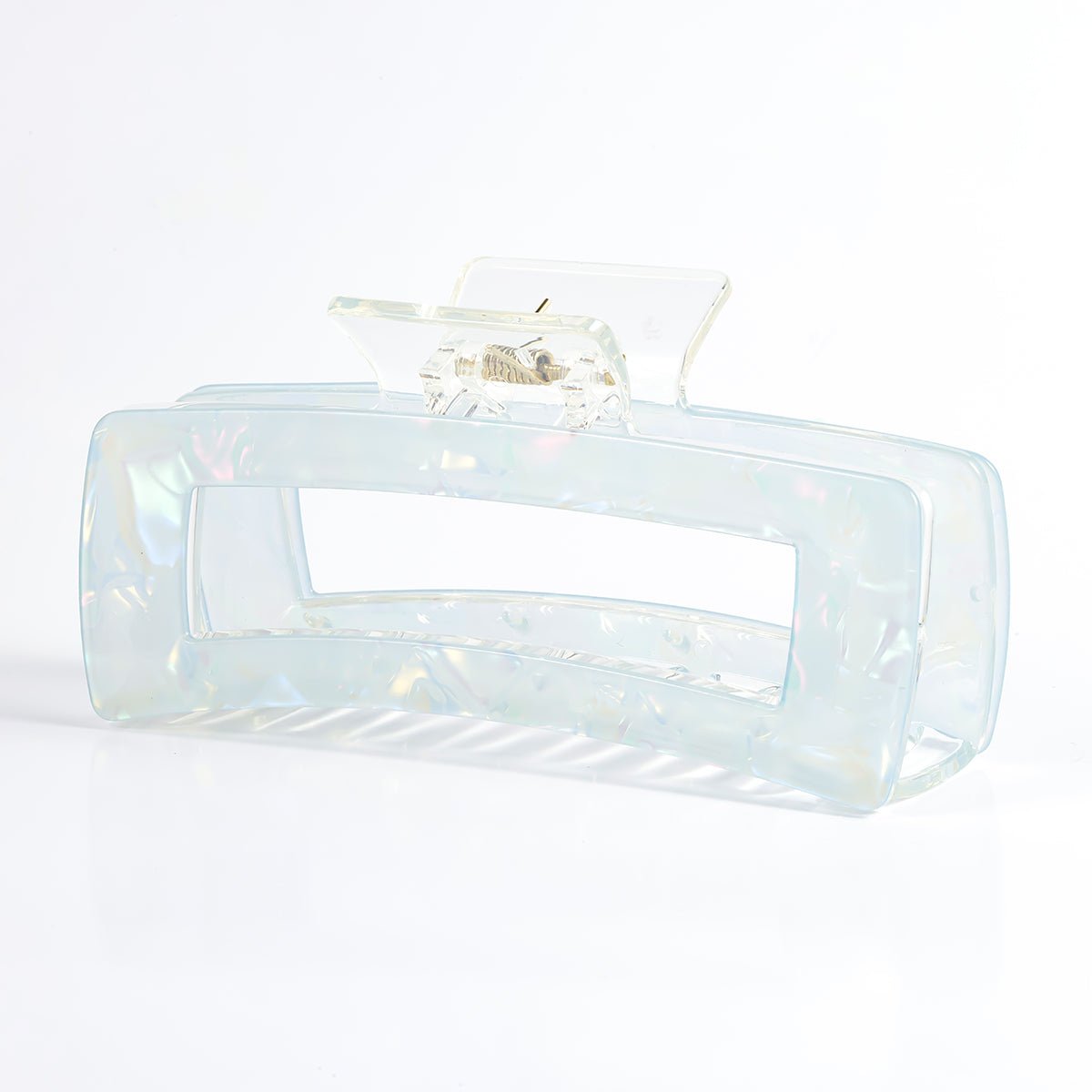 Arch14 Holographic Shine Rectangle Claw Clip 1pc