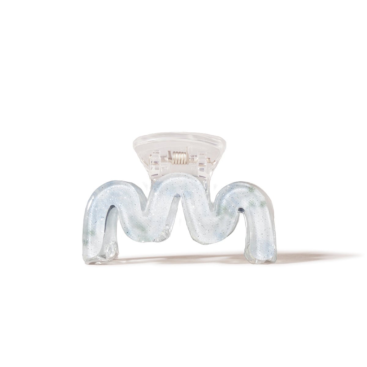 Arch14 Pastel Blossoms Mini Wave Claw Clip 1pc
