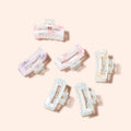 Arch14 Pastel Blossoms Small Claw Clip 1pc