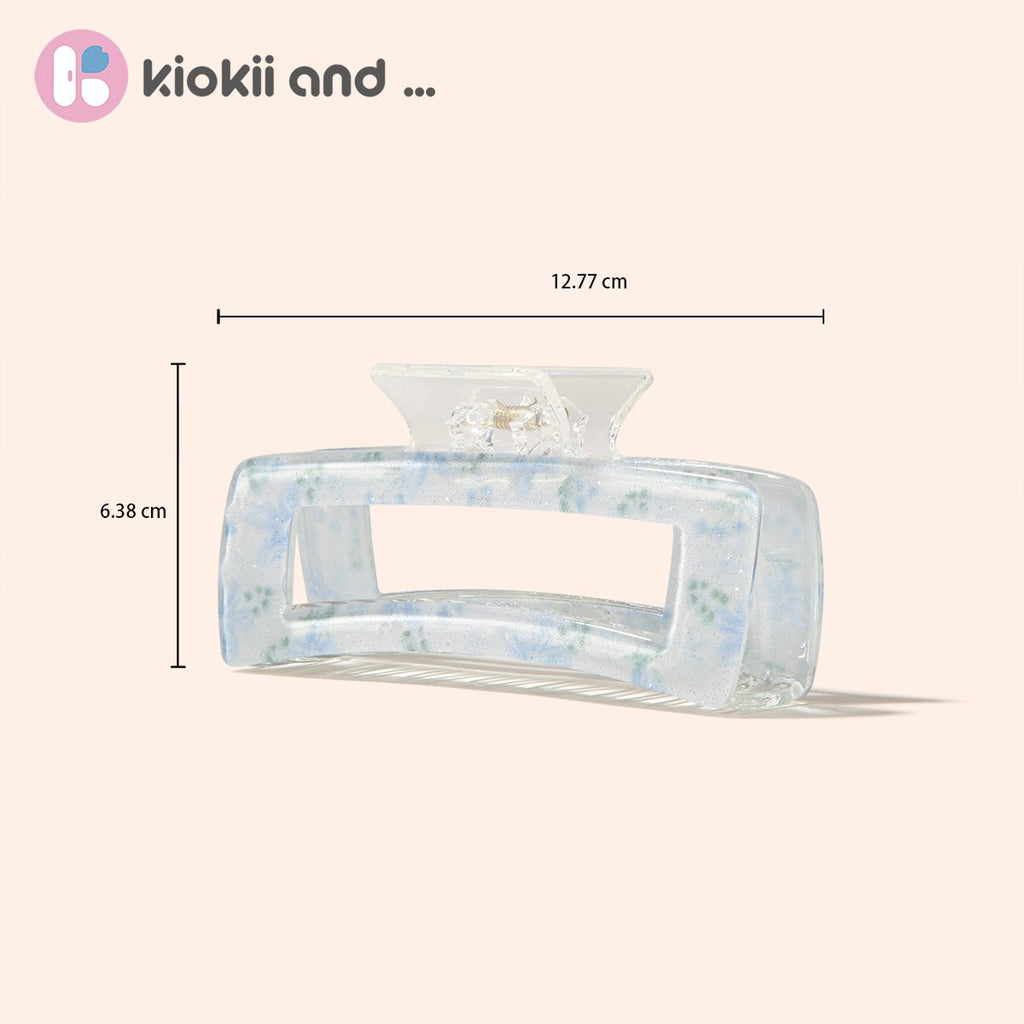 Arch14 Petal Pop Clear Claw Clip 1pc