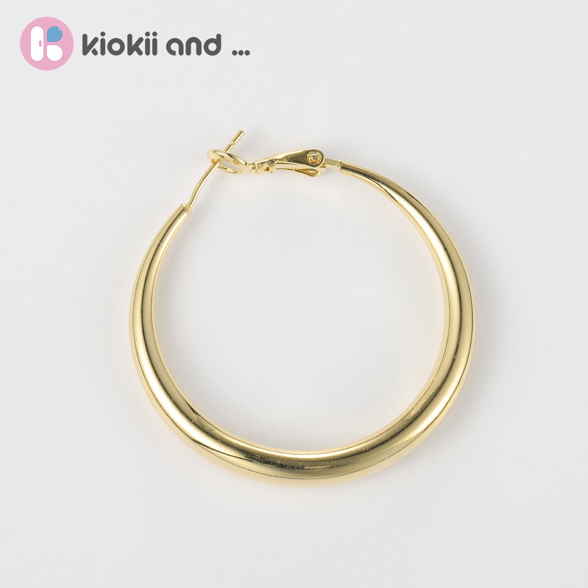 Arch14 Signature Shine Classic 18K Gold Hoop Earrings