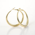 Arch14 Signature Shine Classic 18K Gold Hoop Earrings