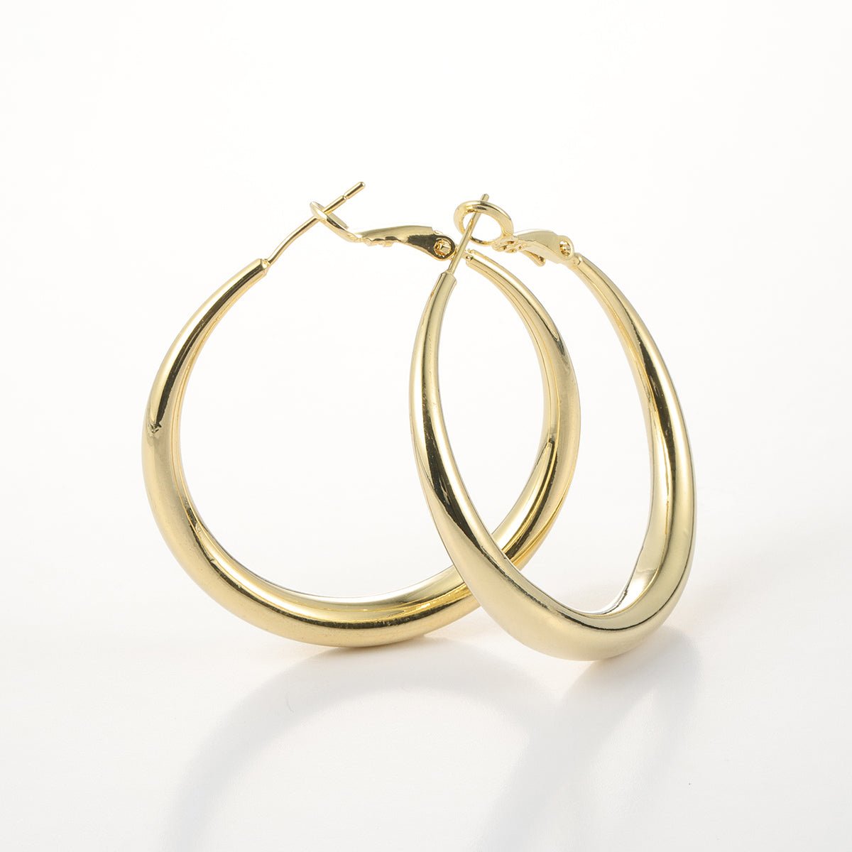 Arch14 Signature Shine Classic 18K Gold Hoop Earrings