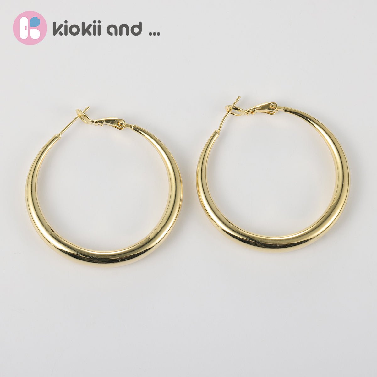 Arch14 Signature Shine Classic 18K Gold Hoop Earrings