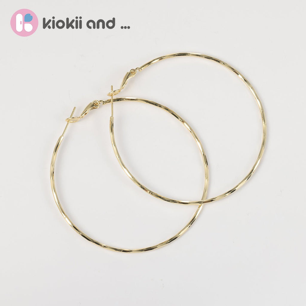 Arch14 Timeless Elegance Classic 18K Gold Hoop Earrings