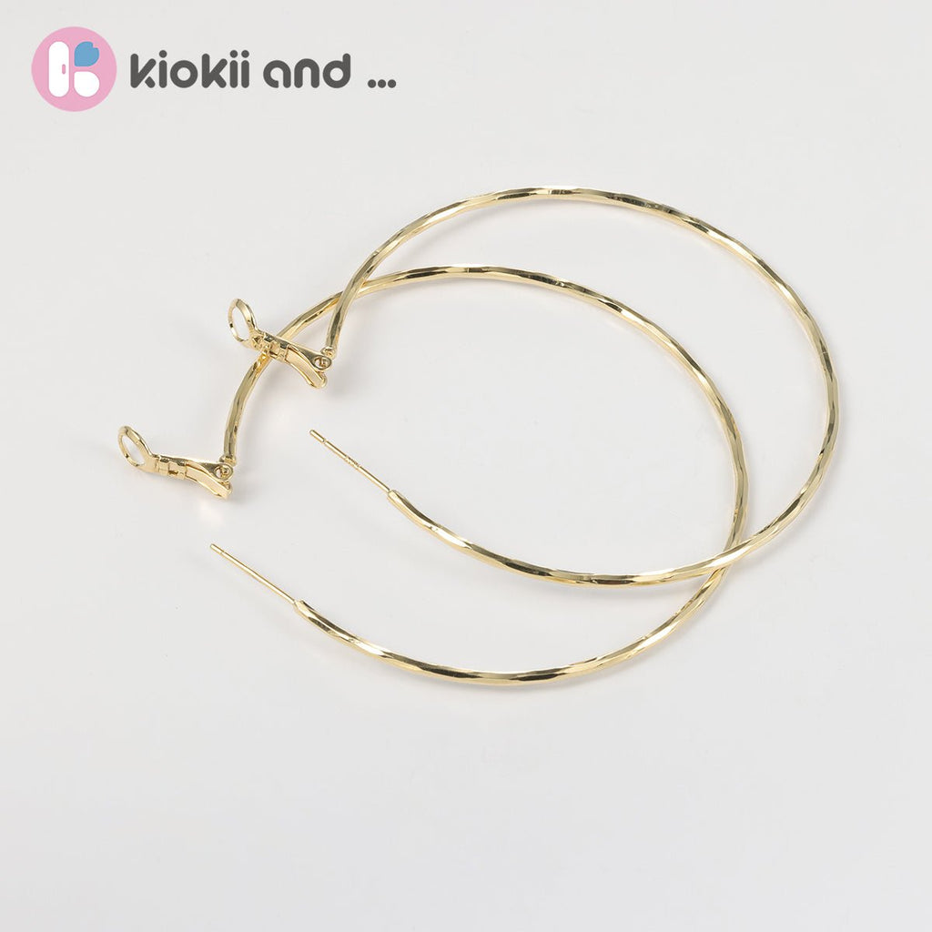 Arch14 Timeless Elegance Classic 18K Gold Hoop Earrings