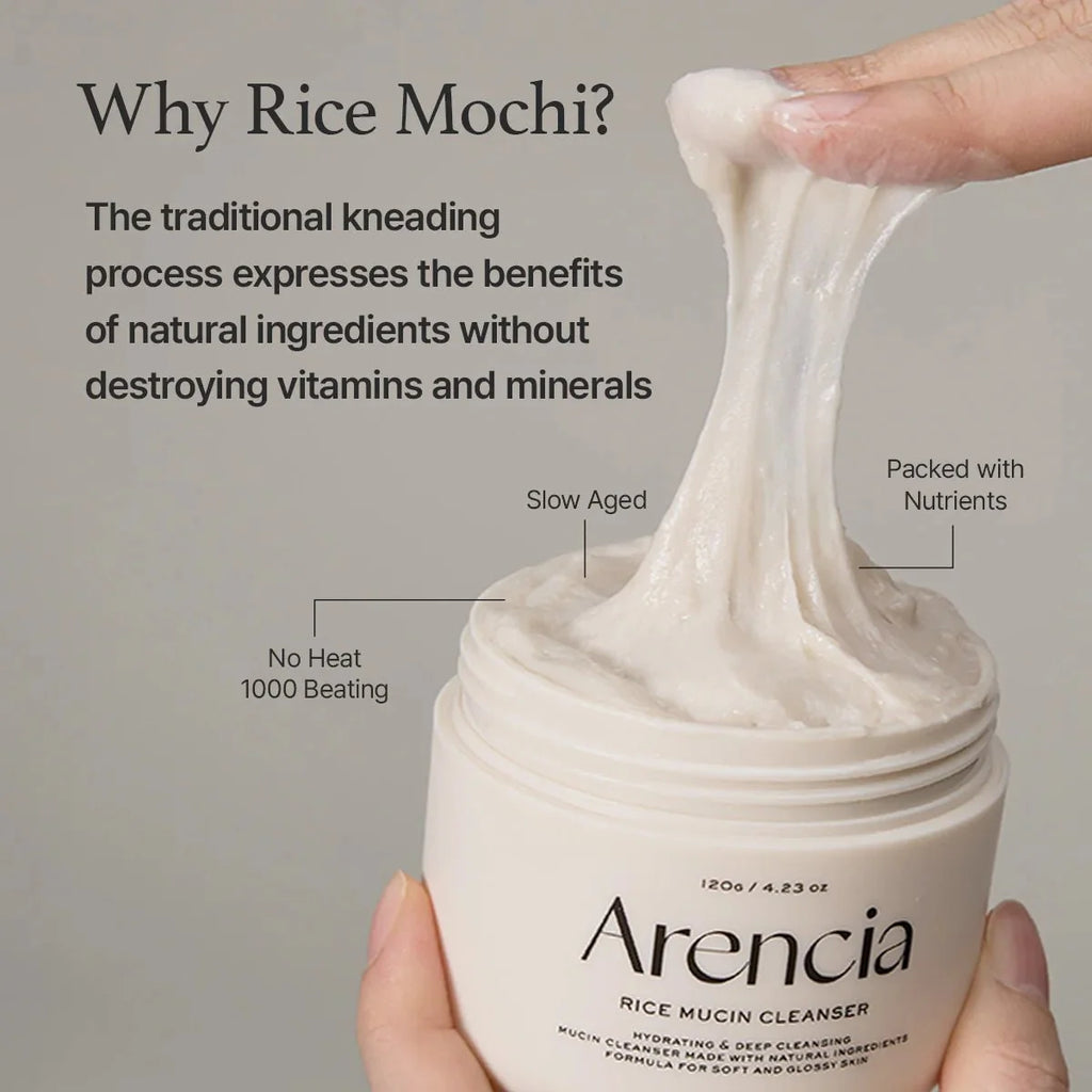Arencia Rice Mucin Cleanser 120g