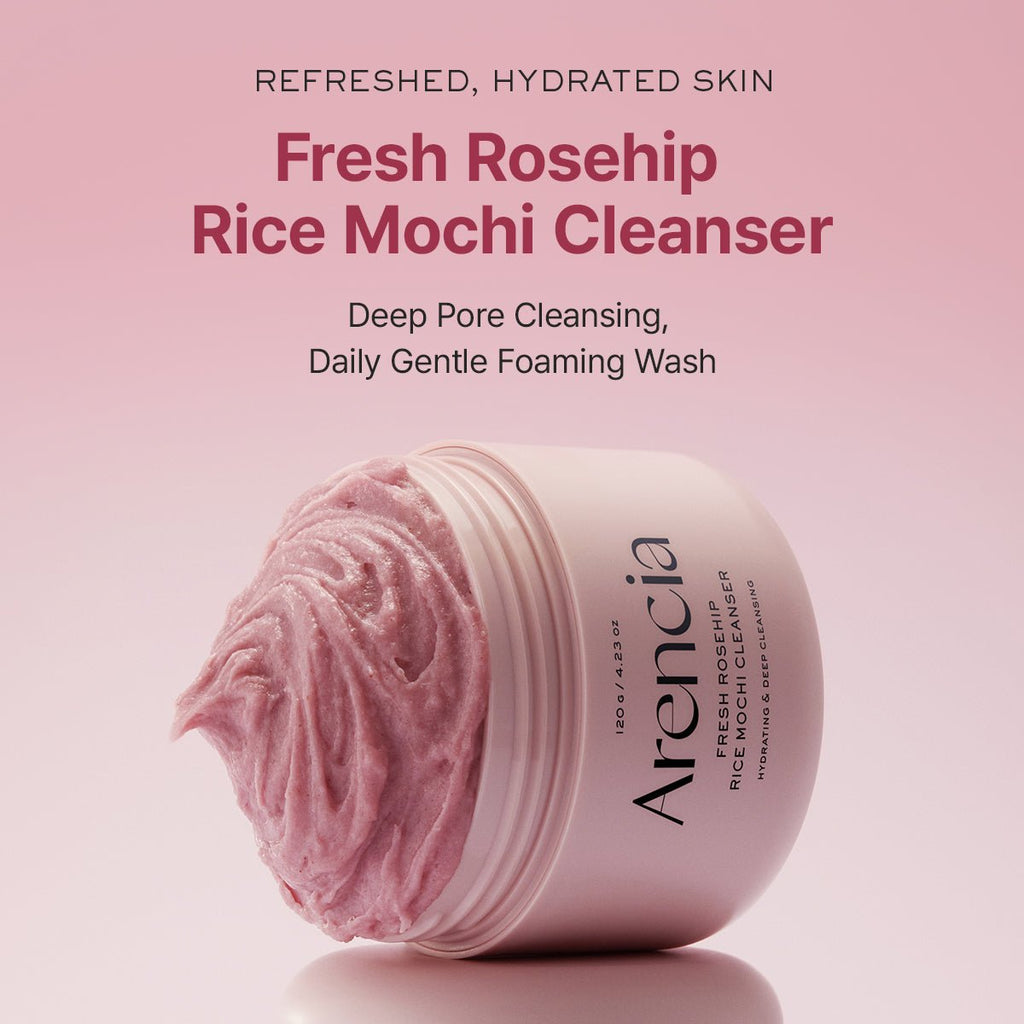 Arencia Royal Rosehip Rice Mochi Cleanser 120g