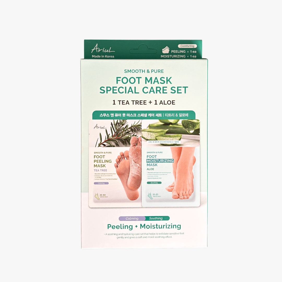 ARIUL Smooth & Pure Foot Mask Special Care Duo Set - Comforting