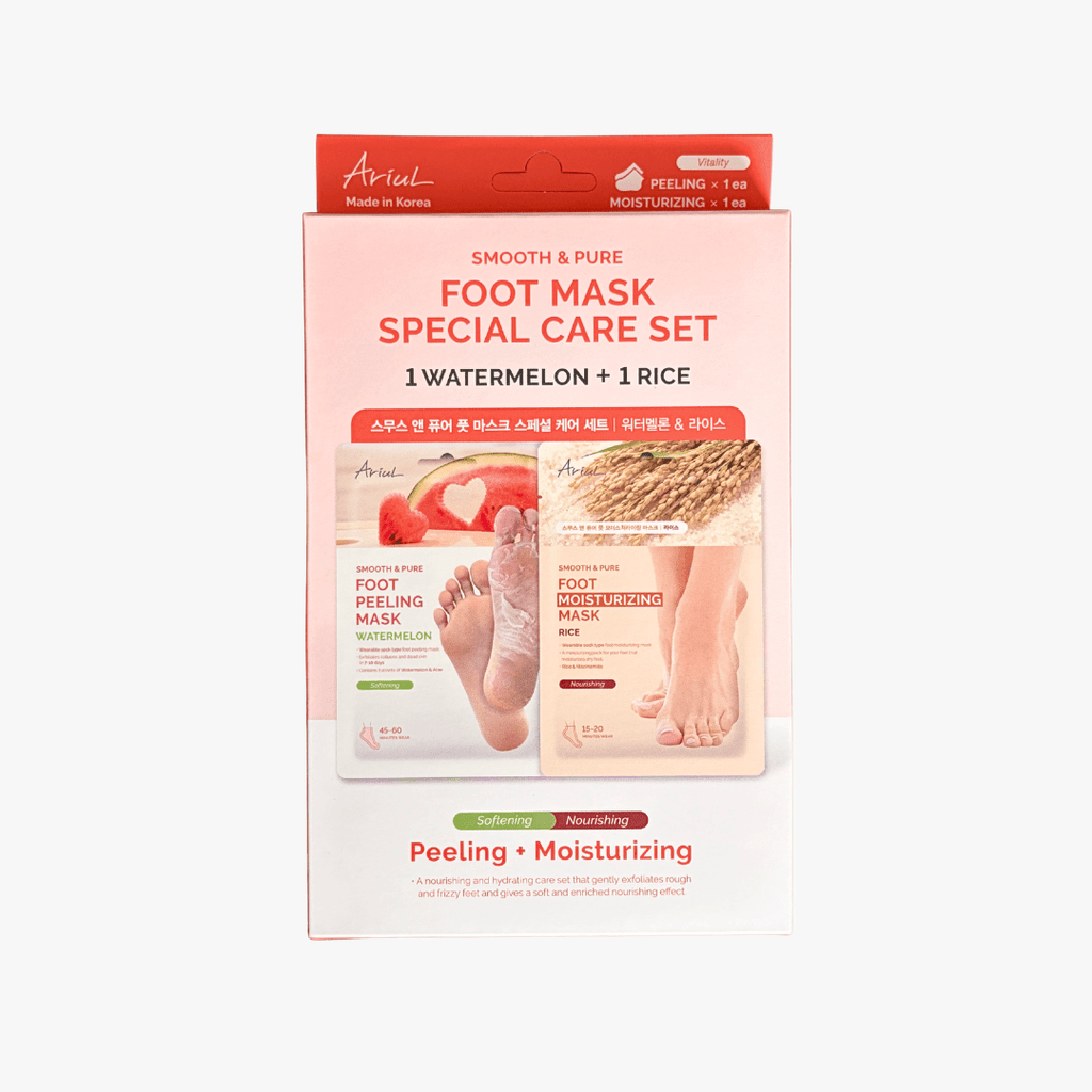 ARIUL Smooth & Pure Foot Mask Special Care Duo Set - Softening