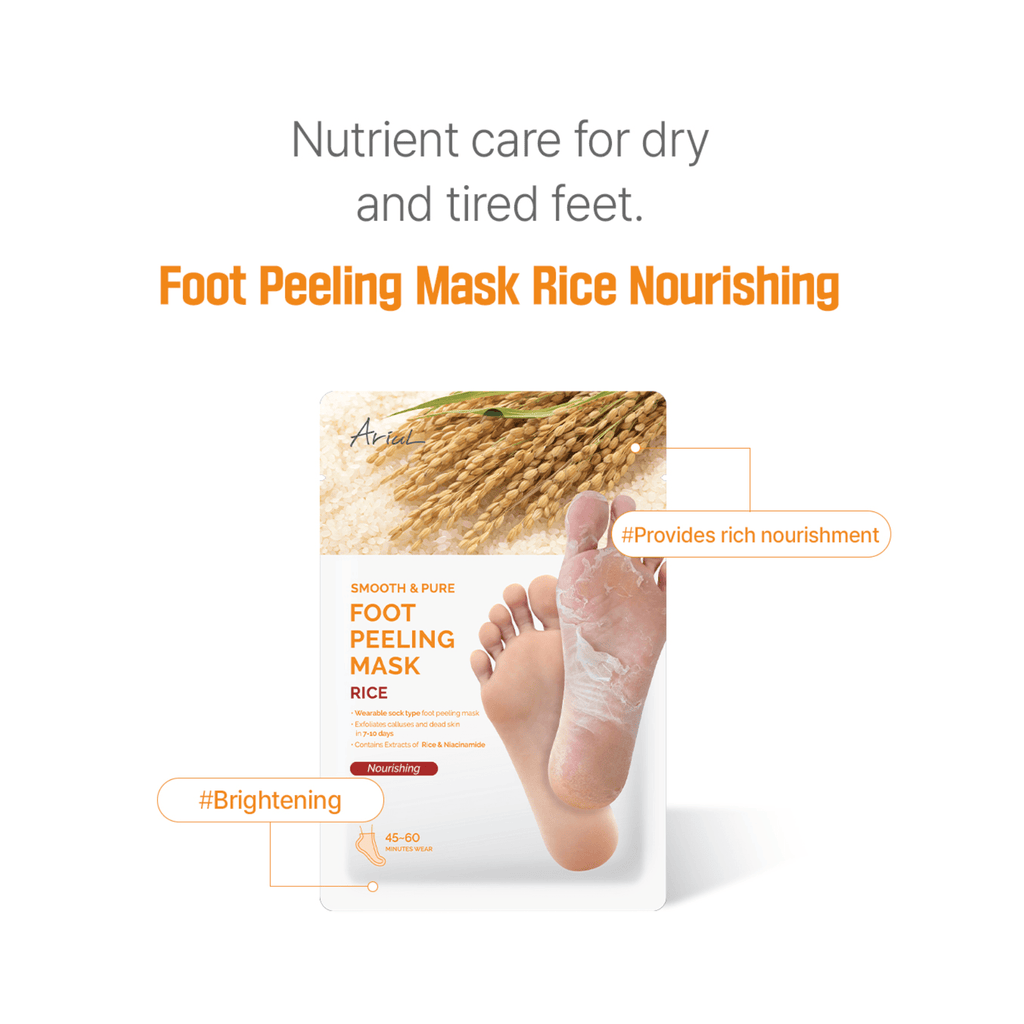ARIUL Smooth & Pure Foot Peeling Mask Brightening 2 Pairs