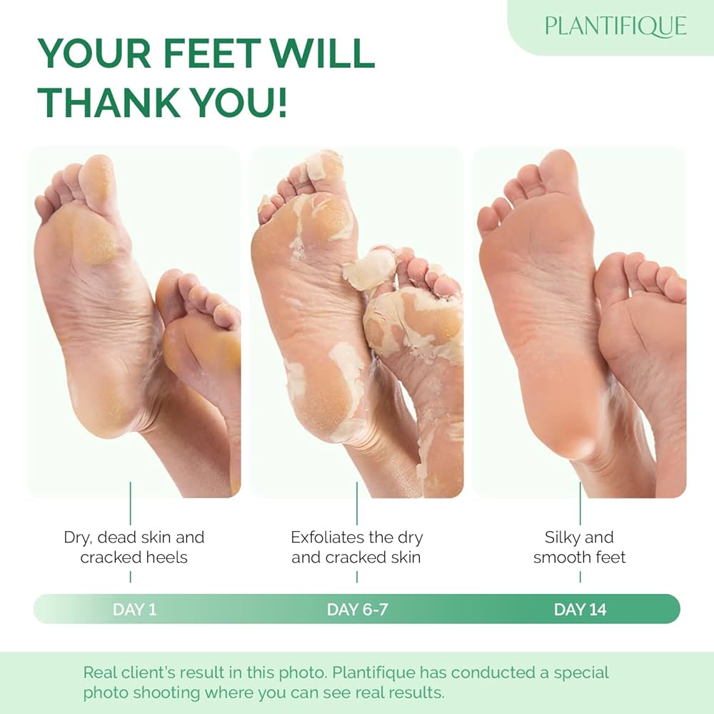 ARIUL Smooth & Pure Foot Peeling Mask Brightening 2 Pairs