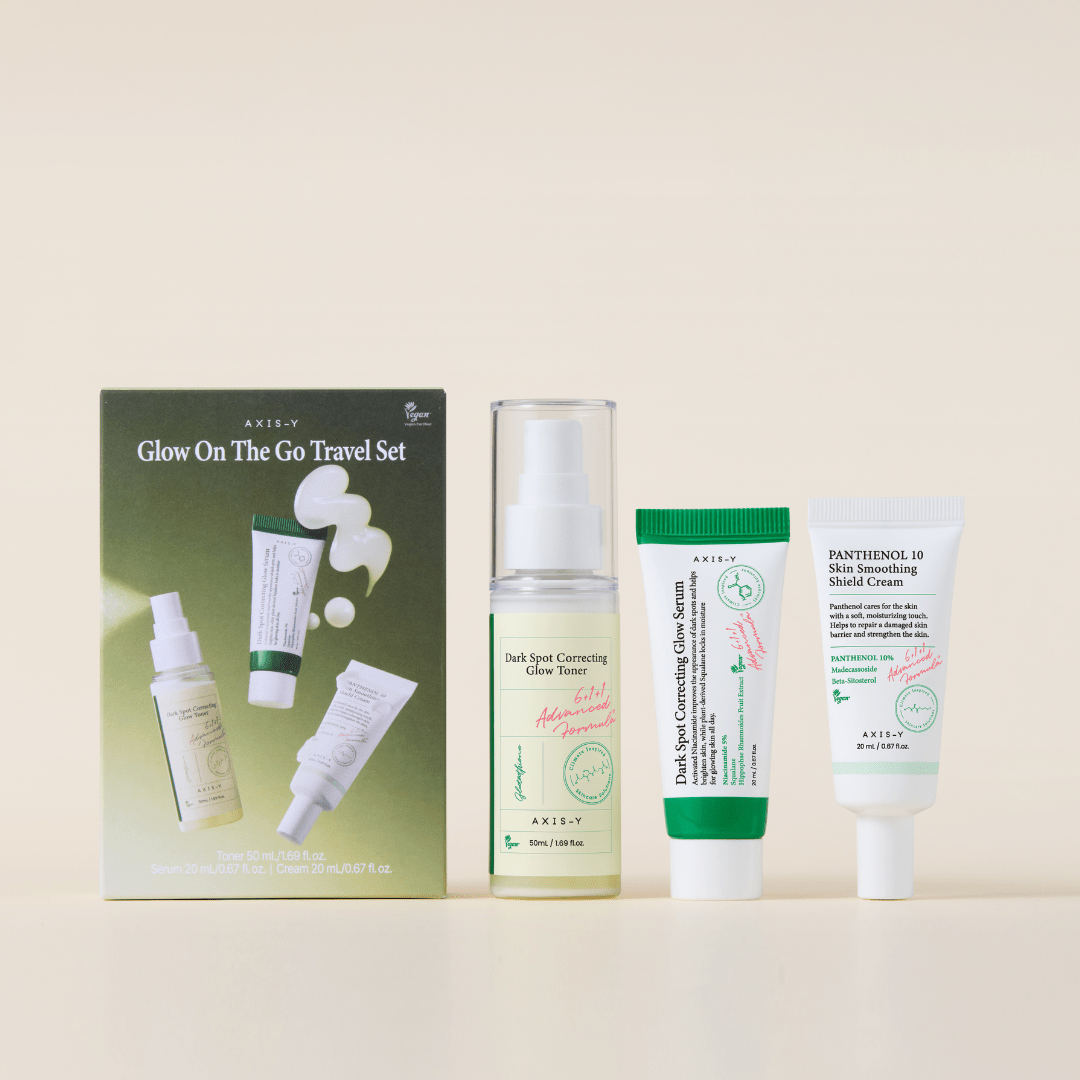 AXIS-Y Glow On the Go Travel Set